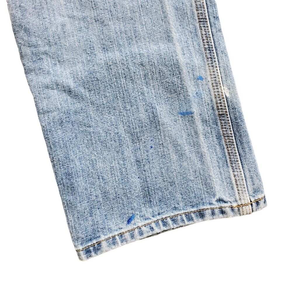 CARHARTT Jeans Mens 36X30 Blue Workwear Casual Hunting Camping Hiking Outdoor - Picture 8 of 9